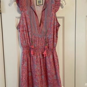 BELL Pink Floral Dress